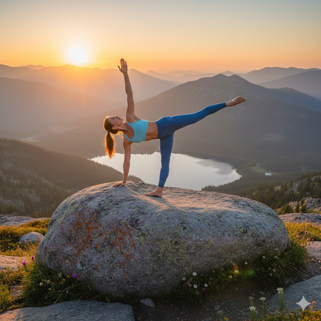 アルダチャンドラをする女性
