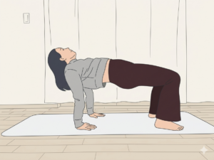 リバーステーブルトップをする女性